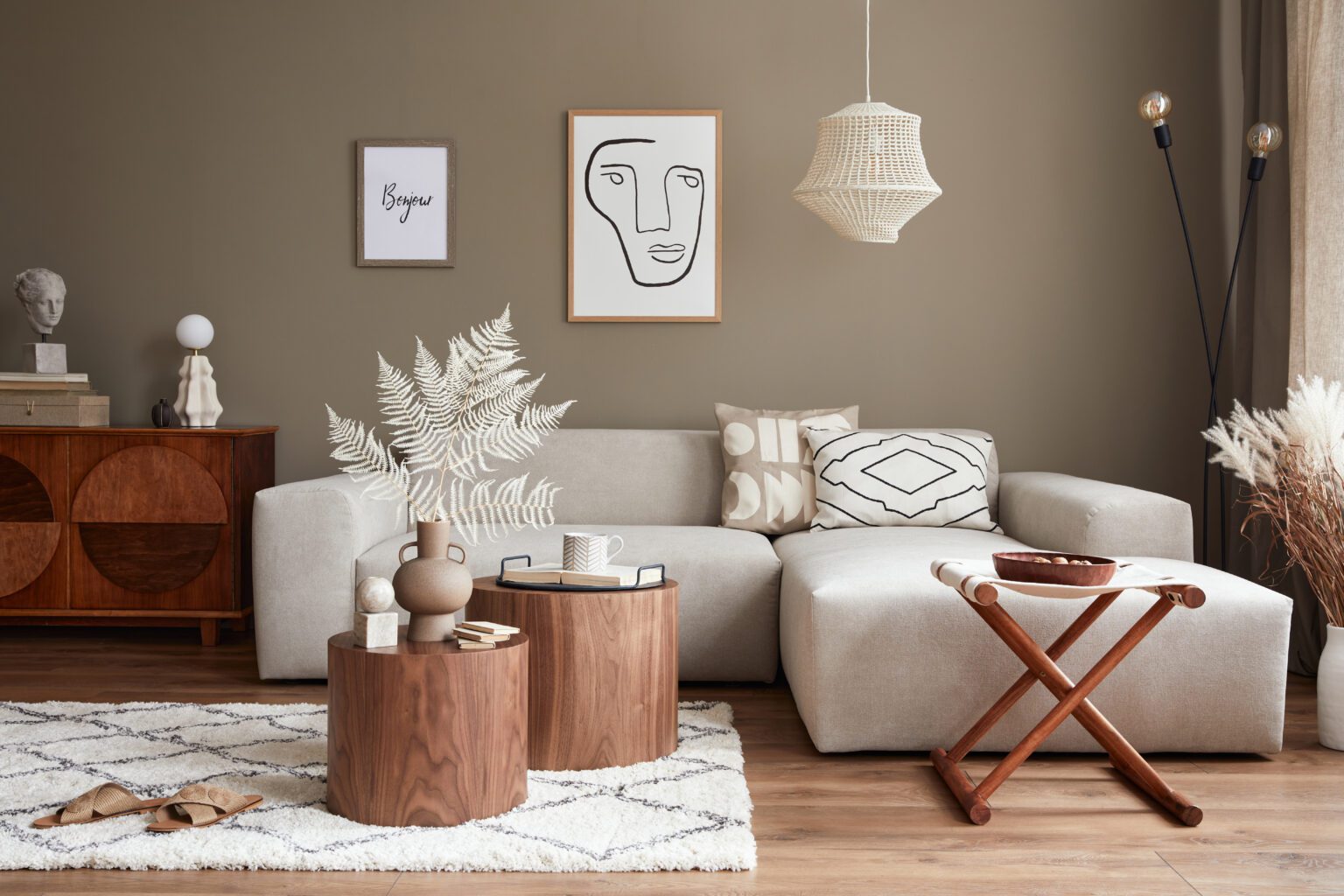 Image showcasing 12 small apartment coffee table ideas for a beautiful composition