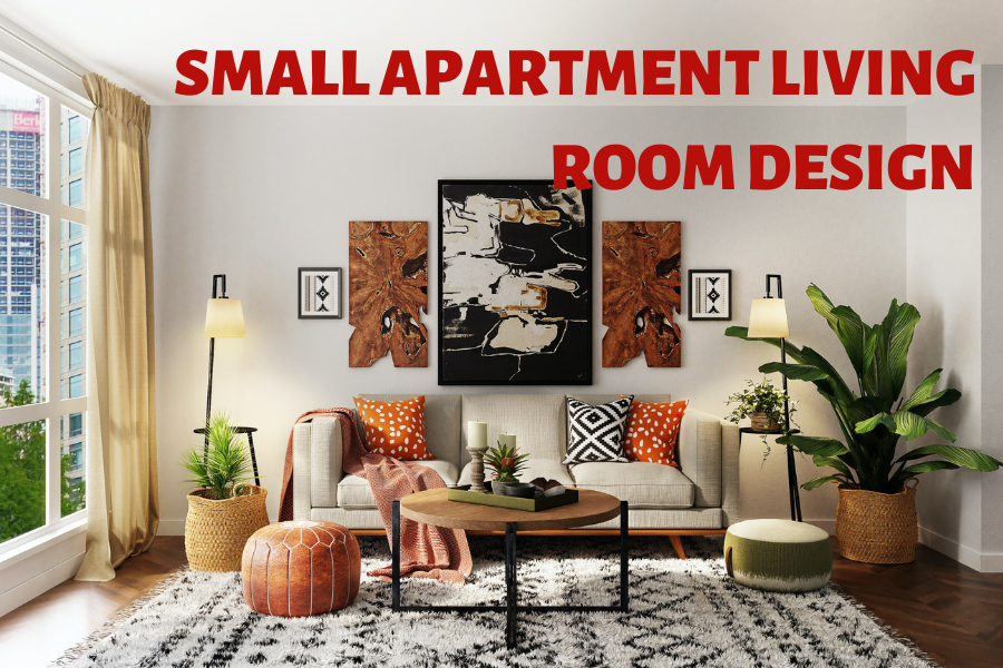 small apartment living room design