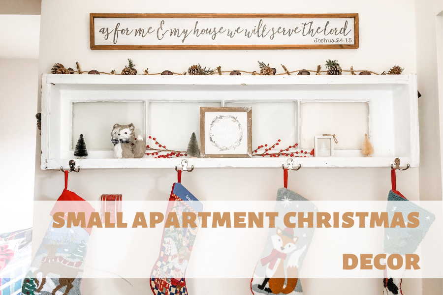 small apartment christmas decor