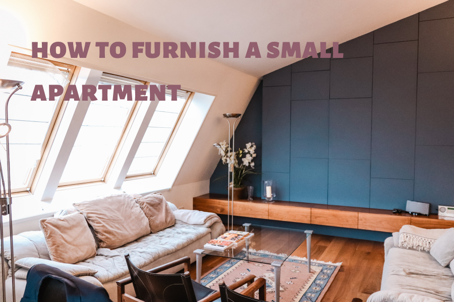 how to furnish a small apartment